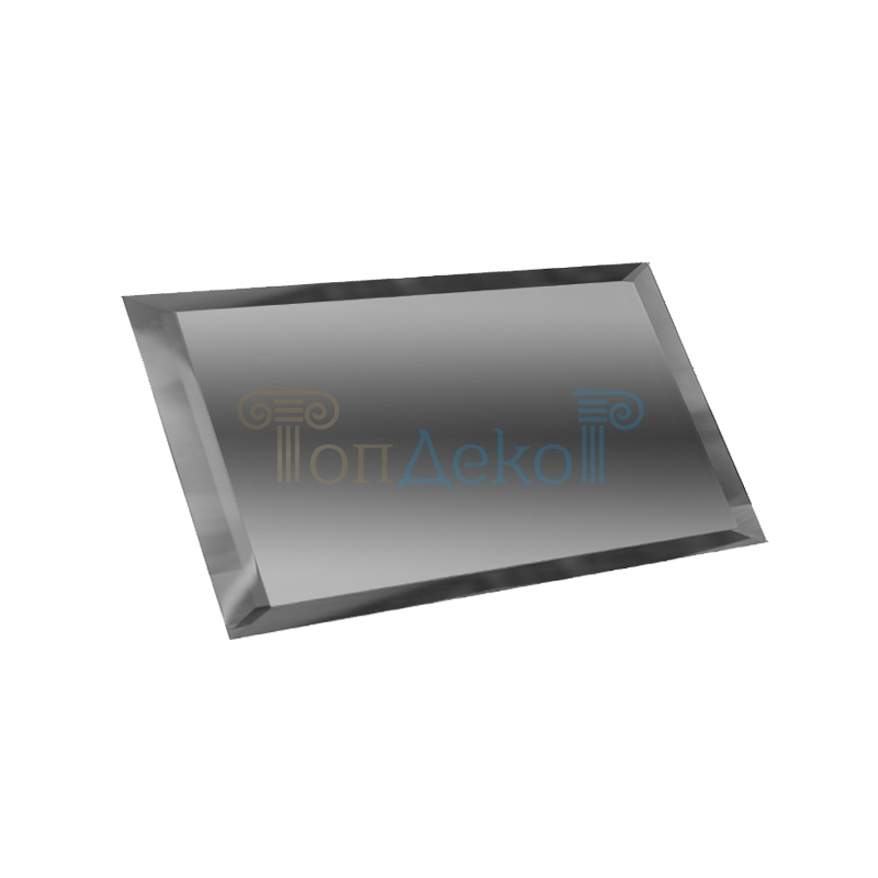 Графитовая прямоугольная зеркальная плитка